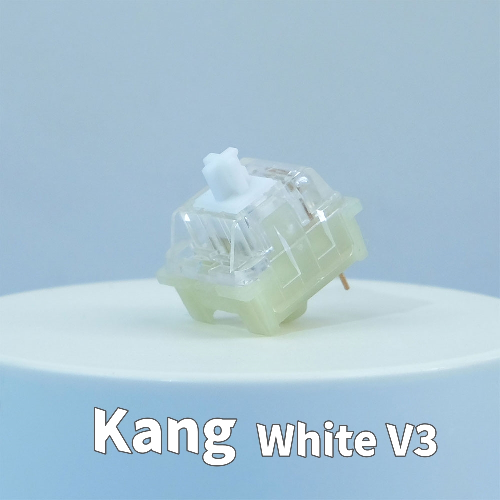 Ktt Kang White V3 Schakelaars  - Gaming Keyboard Hot Swappable recensie en prijs