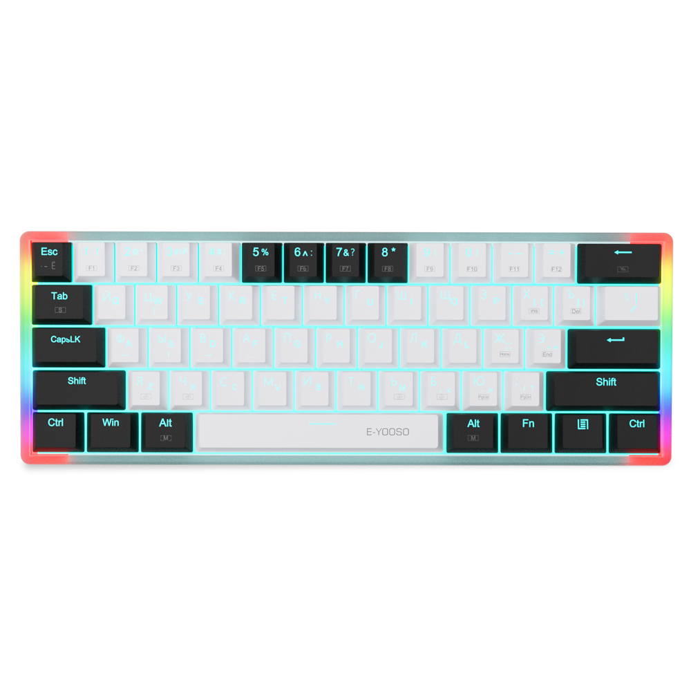 E-YOOSO Z11T USB 60% Mini mech - Keyboard Gaming Blue Switch recensie en prijs