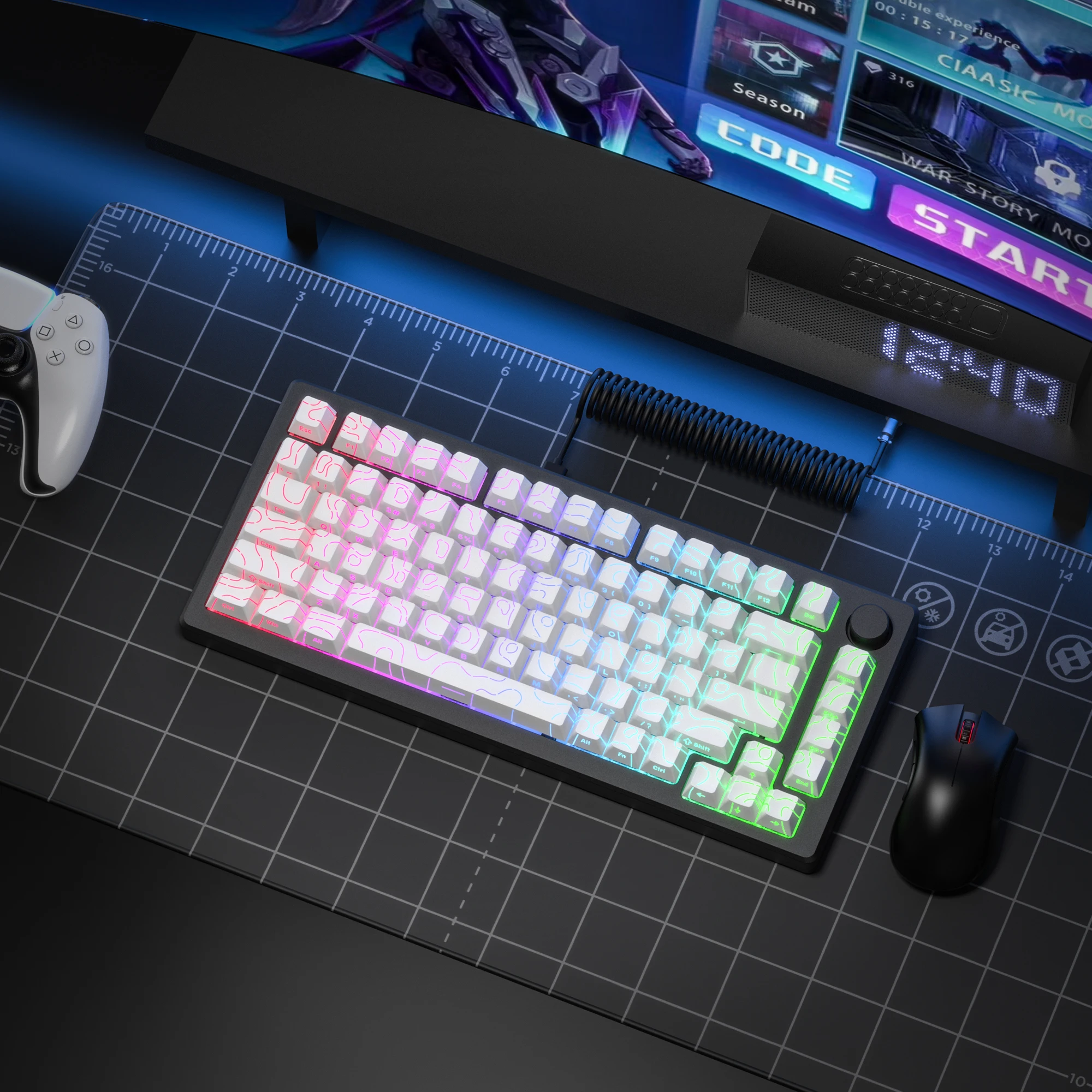 2026 Super Nieuwe Witte Topogr - Gaming Keyboard 2026 recensie en prijs