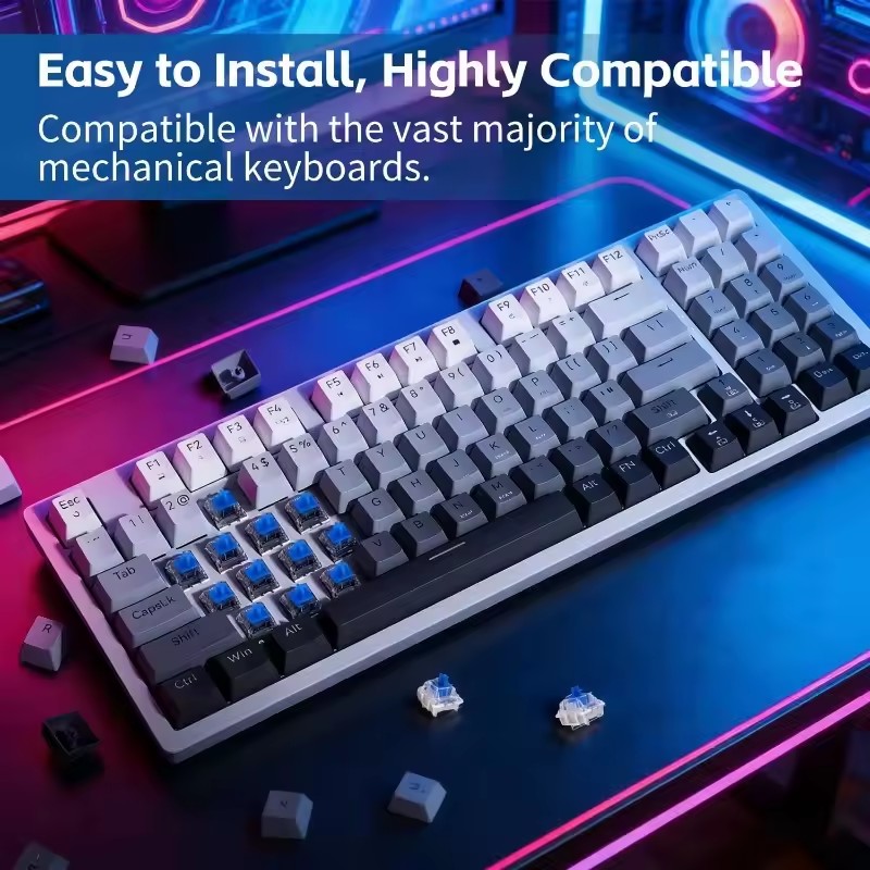 Vervangende schakelaar, 3-poli - Keyboard Gaming Blue Switch recensie en prijs
