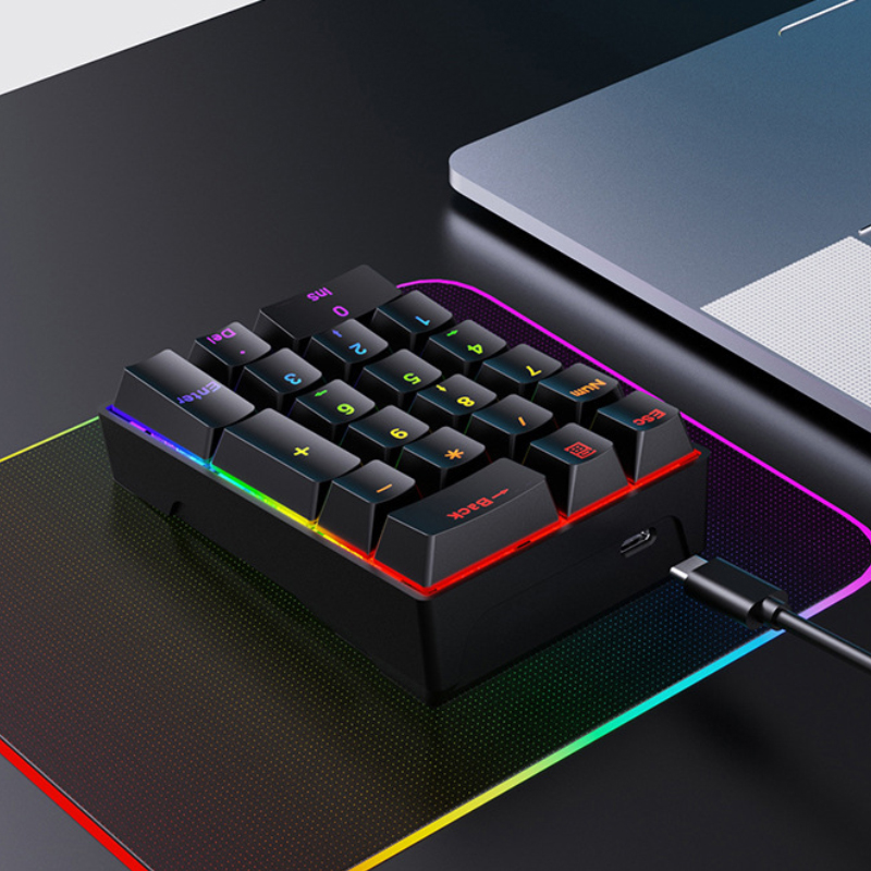 K20 Mini draagbaar mechanisch  - Keyboard Gaming Blue Switch recensie en prijs