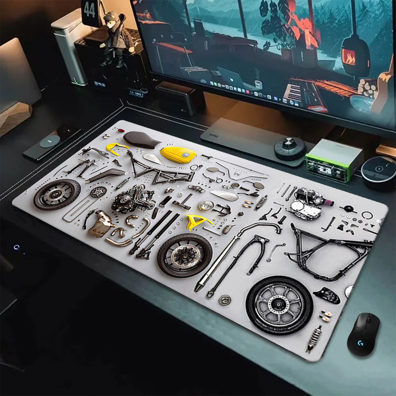 Demontagediagram Rubberen muis - Gaming Keyboard Nearby recensie en prijs