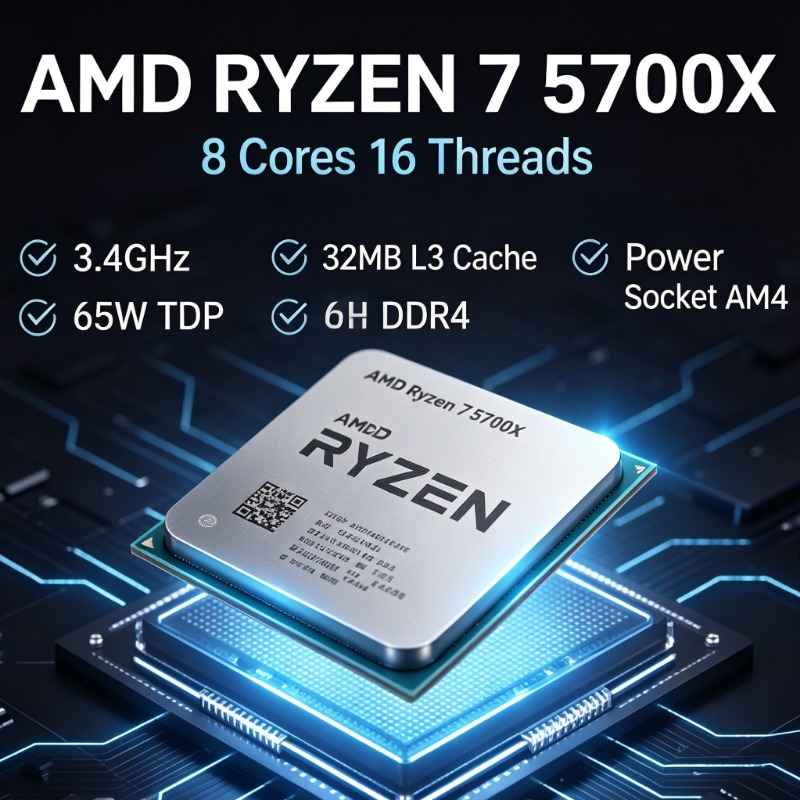 DDR4 ondersteund AM4 CPU AMD R - Amd Cpu Ryzen 7 recensie en prijs