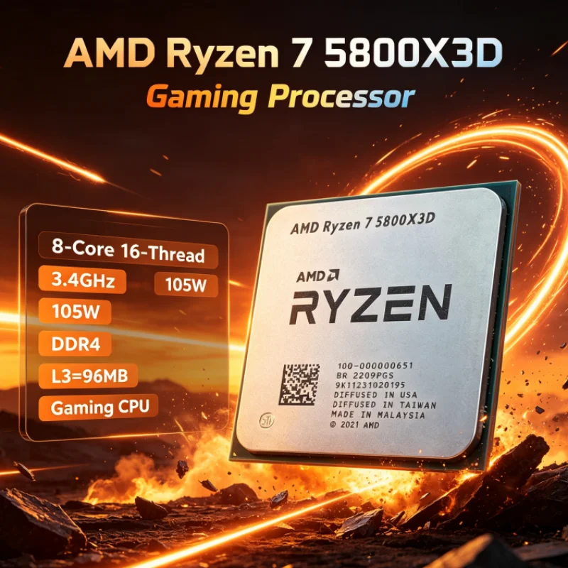 AMD R7 5800X3D 96 MB CPU-proce - Amd Cpu Ryzen 7 recensie en prijs